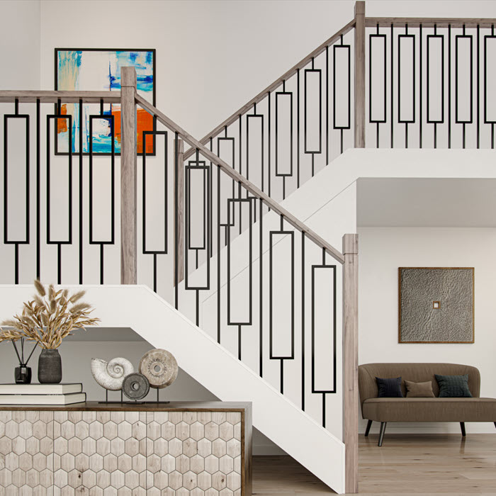 Modern Railings Example 2